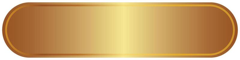 Elegant golden frame and border. Abstract element. Trademark gold graphic element. vector