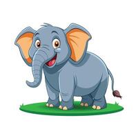 Cute Elephant The Adorable Gentle Giant of the Animal Kingdom vector
