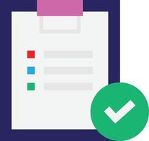 Checklist List Document vector