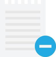 Delete Remove Cancel vector