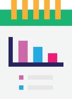 Bar Chart Analytics vector
