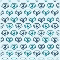 Diamond Eyes modern Pattern flat design background with decorative abstract design vector