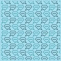Diamond Chat simple Pattern flat design, suitable for your design, banner, template, and etc vector