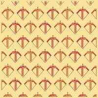 Diamond Sword Pattern flat design background with decorative abstract design vector