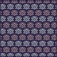 Diamond Home Pattern flat design background with decorative abstract design vector
