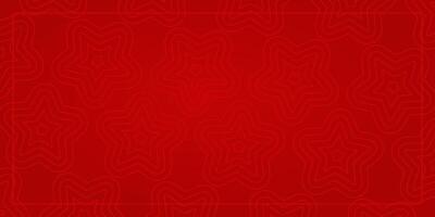 red background star icon line art pattern. beautiful design for banner, greeting card, poster, web. vector