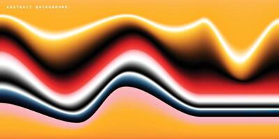 Abstract color gradient background. Blurred wavy gradation backdrop. Fluid gradation graphic element. For advertisement, presentation, or branding. vector