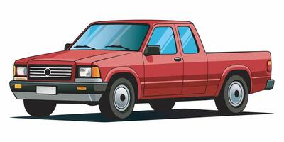 Realistic car on a white background vector