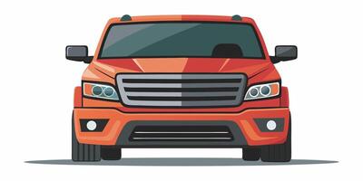 Realistic car on a white background vector