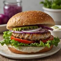 Delicious Burger images photo