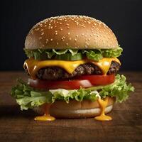 Delicious Burger images photo