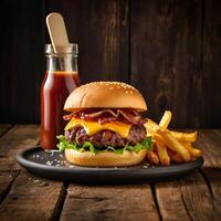 Delicious Burger images photo