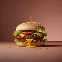 Delicious Burger images photo