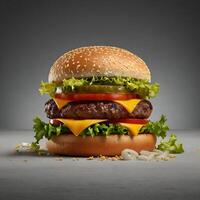 Delicious Burger images photo