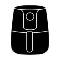 cooking air fryer appliance icon for graphic design, logo, website, social media, mobile app, UI illustration vector