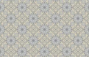 Grunge lines and stars decorative fabric pattern vector