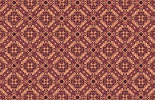 Brown and yellow geometric design pattern vector
