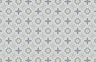 Gray color floral fabric design pattern vector
