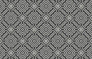 Geometric black and white stripes design pattern vector