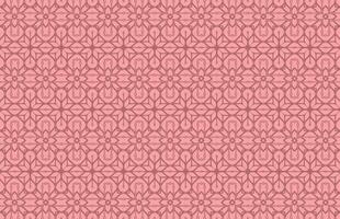 Red color fabric design pattern vector