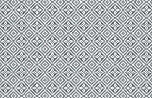 Geometric gray color fabric design pattern vector