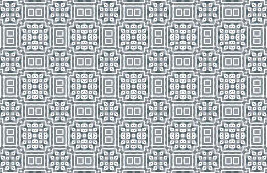 Geometric gray color fabric pattern vector