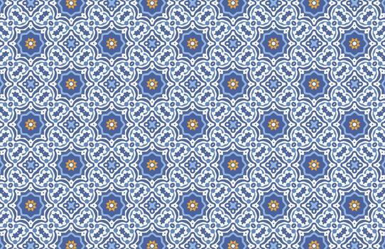 Mediterráneo vistoso tela diseño modelo vector