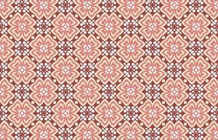 Textile red color fabric design pattern vector