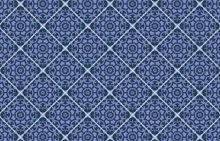 Purple color geometric tile pattern vector