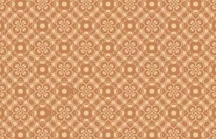 Brown fabric design pattern vector