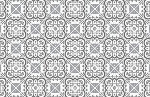 Old style gray tile wall design pattern vector