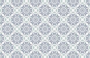 Geometric stars fabric design pattern vector