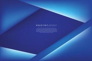 3d abstract and modern blue background design vector