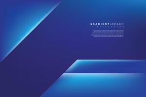 3d abstract and modern blue background design vector
