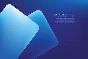 3d abstract and modern blue background design vector