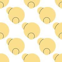 flat school Illustration. Water molecule, H2O seamless pattern. Back to School. The science. vector