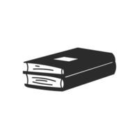 Stack of Books Doodle Icon vector
