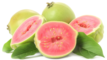 Guava isolated on a transparent background png