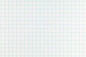 School notebook texture blank sheet. Cells in a notebook background or texture. photo