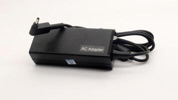 Power cable and notebook adapter photo