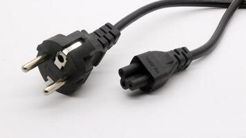 Power cable and notebook adapter photo