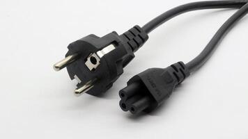 Power cable and notebook adapter photo