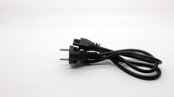 Power cable and notebook adapter photo