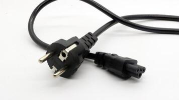 Power cable and notebook adapter photo