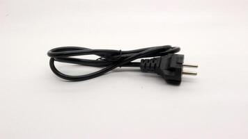 Power cable and notebook adapter photo