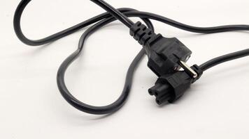 Power cable and notebook adapter photo