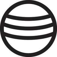 Ball icon symbol image vector