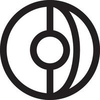 Ball icon symbol image vector