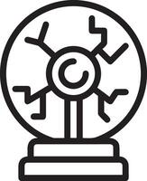 Ball icon symbol image vector