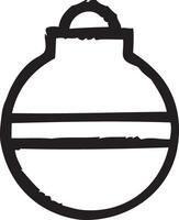 Ball icon symbol image vector